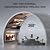 ?Officially-Licensed APP & 1800ANSI?Smart Mini Projector with WiFi and Bluetooth, VISSPL Native 1080P Auto Focus & Keystone Portable Outdoor Projector, 4K Support Home Movie Projector Sliver