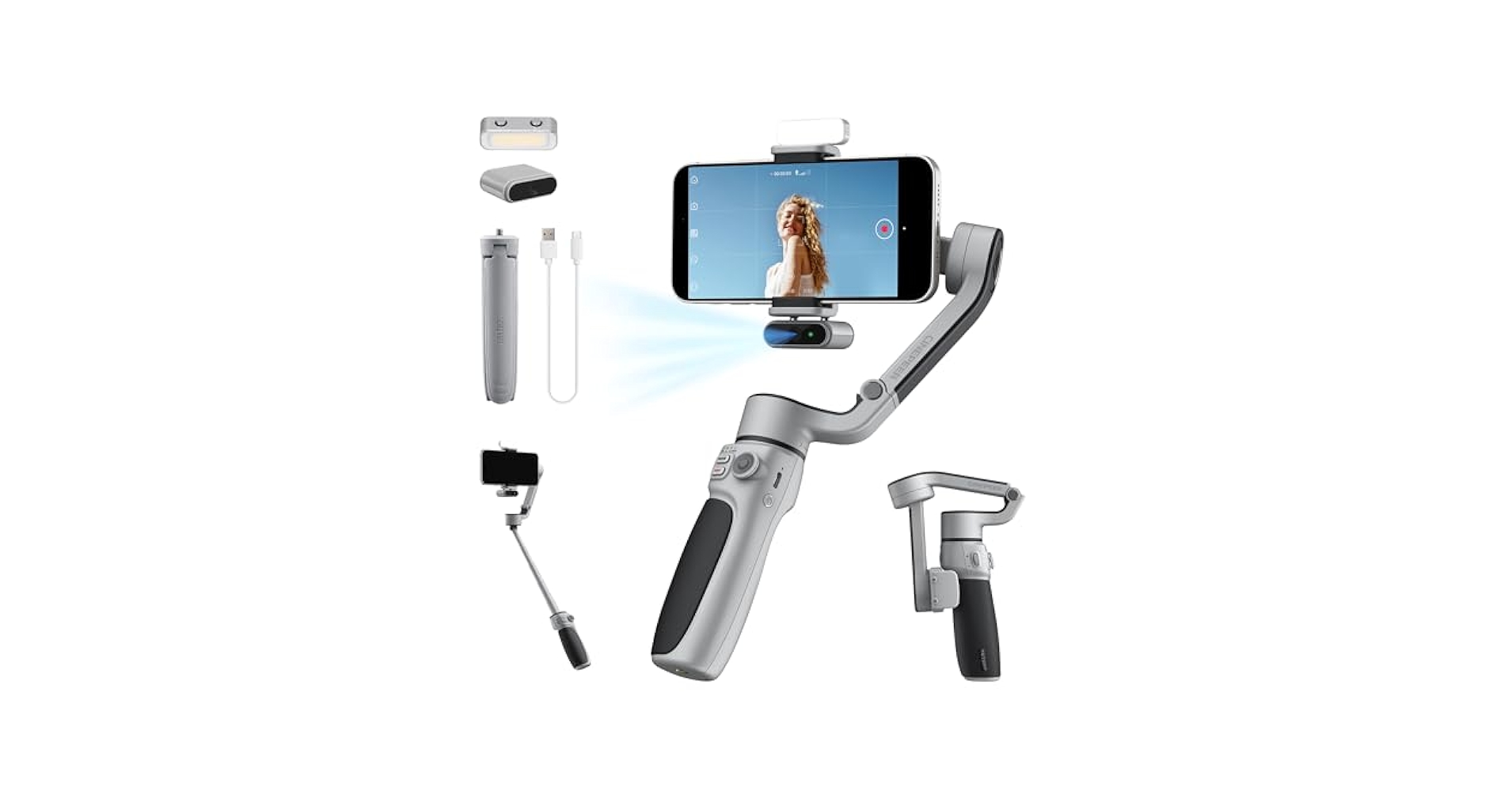 Amazon.com: ZHIYUN CINEPEER CQ5 Combo Gimbal Stabilizer for