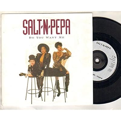 SALT N PEPA - YOU WANT ME - 7 inch vinyl / 45