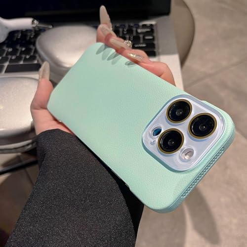 Coque en cuir pour iPhone 16 Pro Max : l'élégance sans cadre et protection verre