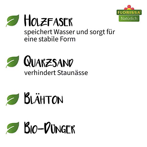 Torffreie Erde Florissa Natürlich 58686 Bio Erde (18 l)