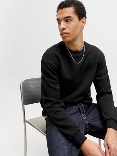 JACK & JONES Male Sweatshirt Einfarbig Sweatshirt