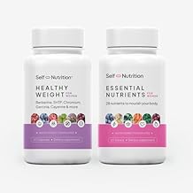 SELF NUTRITION Healthy Weight + Essential Nutrients - Weight Management, Metabolism, Energy, Sleep, Mood, Digestion & Overall Health Support. USA, Vegan.