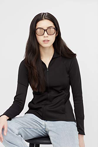 Revo Polarized Sunglasses Slater Modified Rectangle Frame 55 mm, Matte Black Frame, Graphite3