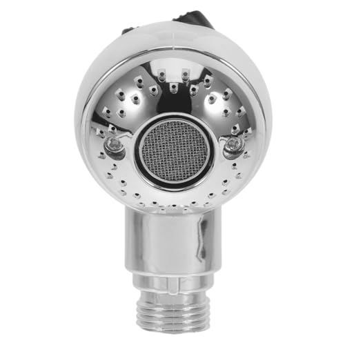 SHINEOFI alcachofa de la ducha grifo del fregadero para lavarse las manos reemplazo de la cabeza del grifo ducha para peluquería rociador de baño para perros AbS Silver