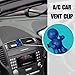 Little Joe 96403 Ocean Splash Scent, Car Air Freshener, Clips to A/C Air Vent, Alcohol-Free Fragrance Oil, Non-Hazardous and Non-Toxic Plastic, Set of 1