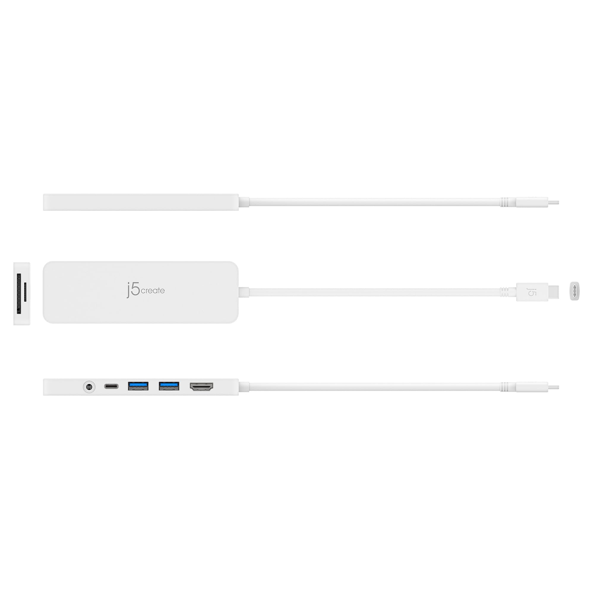 j5create JCD373-N Multi Adaptateur USB-C Léger