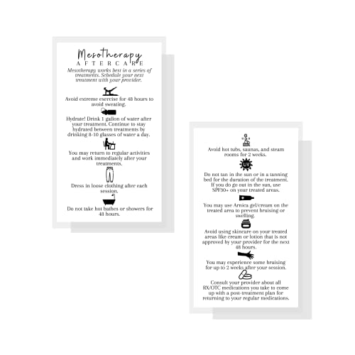 Cartes de mésothérapie post-soins : les conseils indispensables de rajeunissement bio - 3