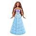 Mattel Disney Princess Toys, The Little Mermaid Transforming Ariel Fashion Doll, Switch from Human to Mermaid, Inspired by the Movie