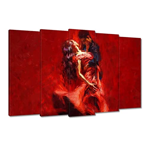 Tableau imprimé sur toile grand format pour une ambiance romantique