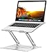 Produktbild MOEVERT Laptop Ständer, Ergonomischer Laptopständer Einstellbar Faltbarer Notebook Ständer Aluminium Laptop Riser mit Wärmeentlüftung für MacBook Air Pro, Dell, HP, Lenovo, iPad und 10-16Laptop