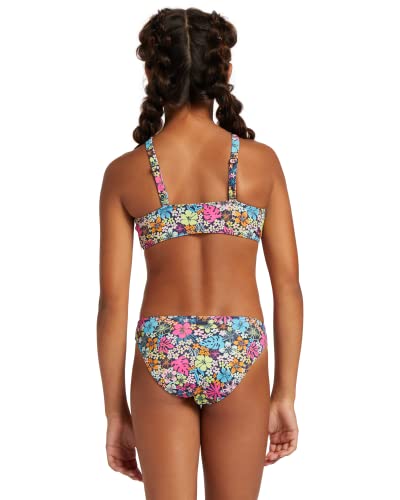 Roxy Girls' Daisy Mood Crop Top Swimsuit Set2