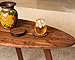 Mid-Century Coffee Table, Free Form Hardwood Table, Artisan Handmade End Table, Made to Order in USA