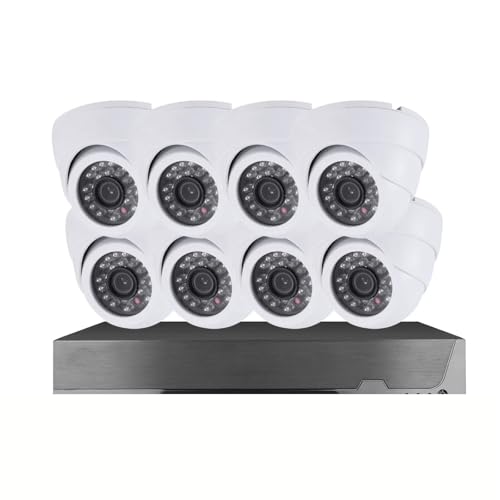 Tuya POE CCTV J ZLeB VXe Lbg 8CH 4K NVR Zbg  z[ IP h[ ĎJ VXe 4CH rfIĎLbg(3T(?O??),GRAY)