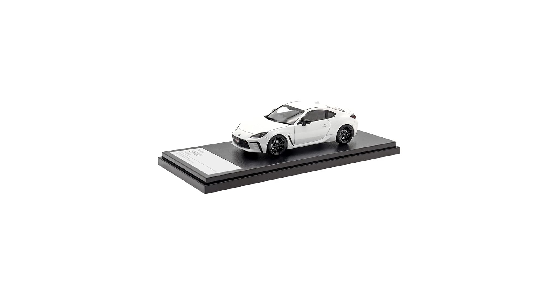 ハイストーリー　GR86 RZ クリスタルホワイトパール　1/43ミニカー ハイストーリー 1/43 トヨタ GR86 RZ 2021 クリスタルホワイト
