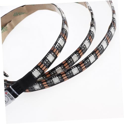 Tira de LED RGB flexible 1m con control USB miniatura 6