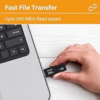 USB-Flashdrive 256 GB USB3.0 Kioxia TransMemory U365, LU365K256GG4, schwarz – Ansicht 7