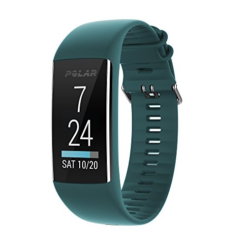 Polar Pulseira de Silicone para A370, Verde, M-G