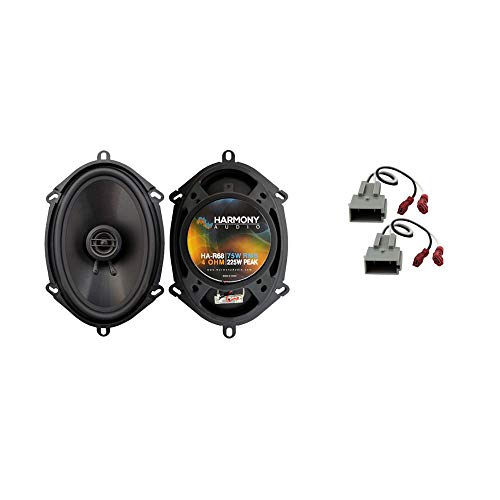 Harmony Audio HA-R68 Compatible with Ford Mustang 1999-2004 Front Door Replacement Speaker
