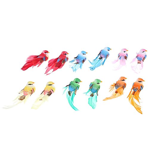 Univsal - 12 piezas de plumas de espuma artificial Cover