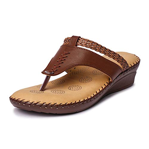 Image of SELBRO Doctor-Plus Diabetic & Orthopedic Slippers for Women with Super Extra Soft Padding C1