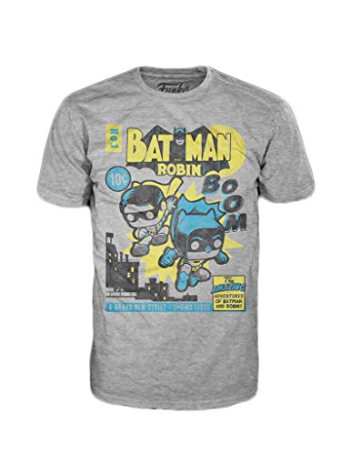 Funko Batman & Robin T-Shirt- Small Black