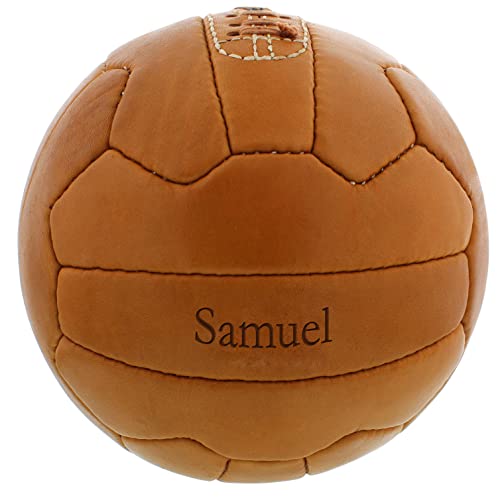 HISTORIA GmbH Ballon de Foot rétro en Cuir avec Gravure