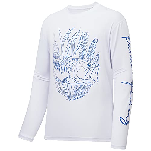 BASSDASH Fish Fishing Shirts for Men UPF 50+ Funny Short Long Sleeve Bass Redfish FS16M