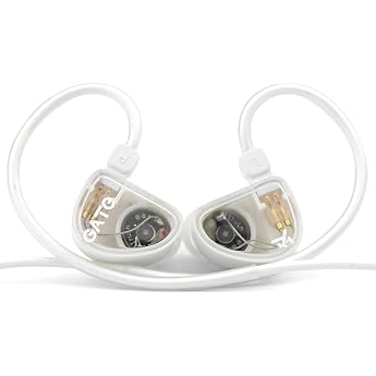 Truthear Gate In-Ear Headphones Dynamic Driver 3.5mm Replaceable Headphone Cable Without Microphone - White
