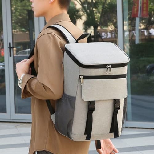 Mochila aislada para evitar que la comida se caliente en el senderismo 3
