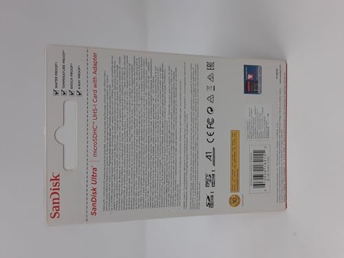 Image of SanDisk 32GB Class 10 Micro SDHC Memory Card with Adapter (SDSQUAR-032G-GN6MA)