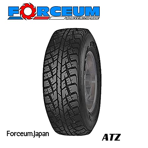 Forceum Atz A/T All-Season All Terrain Light Truck Radial Tire-Lt235/75R15 235/75/15 235/75-15 116/113Q Load Range E Lre 10-Ply Bsw Black Side Wall #TOP5