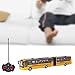 Chiyyak 1:32 Scale RC School Bus, Kids Remote Control Bus, Forward Backward, Turn Left and Right (Yellow)