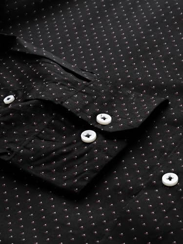 Image of Thomas Scott Men's | Plus Size | Printed | Regular Fit | 100% Cotton | Long Sleeve | Formal | Shirt for Men
