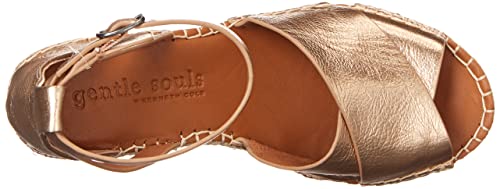 Image of Gentle Souls by Kenneth Cole womens Charli X Band Buckle Heeled Sandal