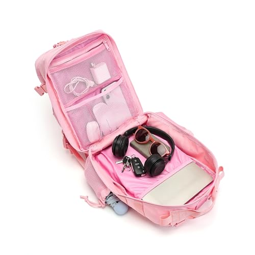 Image of 9L Mini Backpack for Men and Women, Small Backpack for Gym Hiking Travel Sports Running (20l-Pink)