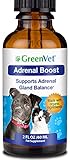 Green Vet Best Canine Cushings Drops - Premium Adrenal Support for Dogs - Dog Herbal Cushings Supplement for Overall Health and Wellbeing