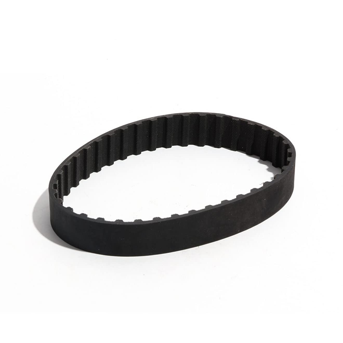 Correa dentada de goma negra de 220 L - 12,7 mm/15 mm/38 mm de ancho, correa transportadora dentada para impresoras 3D, máquinas CNC, uso industrial, alta durabilidad, transmisión de precisión
