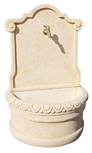 FUENTE PIEDRA PARED FUENCARRAL 113X73X45cm. OCRE