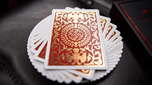 MJM Regalia Red Naipes Póker Edición Firma miniatura 2