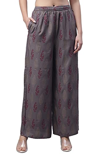 Image of Pistaa's Women's Regular Fit High Rise Palazzo