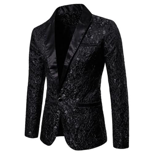 Veste de soirée homme à revers jacquard idéale pour bal et dîner de gala