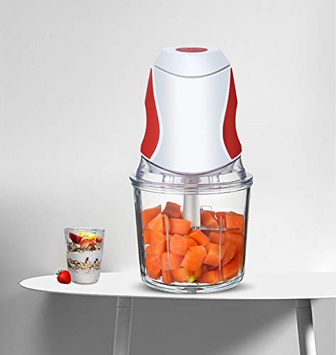 Gemüsehacker Edelstahl, Gemüseschneider Elektrisch Klein Kochmaschine Küche Babynahrung Ergänzungs