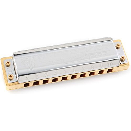 Hohner Marine Band Crossover E Harmonica - Les Beatles, Paul McCartney, John Lennon, RIngo Starr, George Harrison Hohner Marine Band Crossover E Harmonica