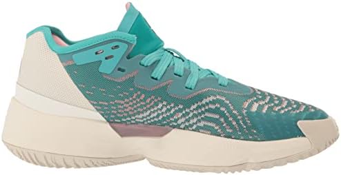 adidas Unisex D.O.N. Issue 4 Basketball Shoe, Semi Mint Rush/Wonder Mauve/Off White, 9.5 US Men | Image 5