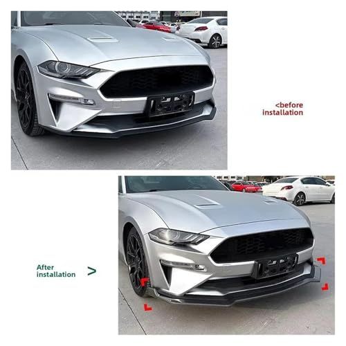 Diffuseur becquet avant Mustang MK6.5 pour sublimer vos rassemblements car