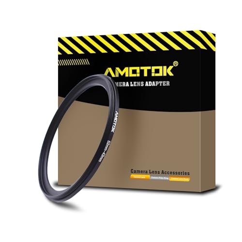 Anillo Adaptador de Lente 52 mm a 43 mm, Anillo Reductor de Filtro para Cámaras, Compatible con Todos los Accesorios de Filtro de 43 mm, Fabricado en Aleación de Aluminio mediante Fresado CNC miniatura 1