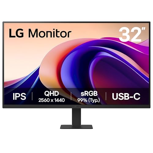 LG 32U631A Monitor, 32" QHD IPS