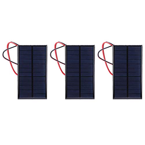 Ampio utilizzo: Il pannello solare può essere utilizzato come luci solari da prato, luci solari paesaggistiche, caricatori solari per telefoni, torce solari e vari giocattoli solari.