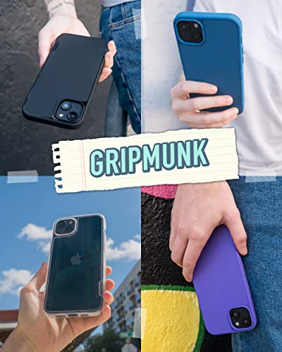 Image of Smartish iPhone 14 Plus Slim Case - Gripmunk - [Lightweight + Protective] Thin Grip Cover - Nothin' to Hide